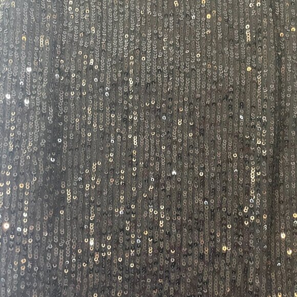 CeCe. Short black sequined dress for women. Size S. Made in China. - Picture 2 of 7